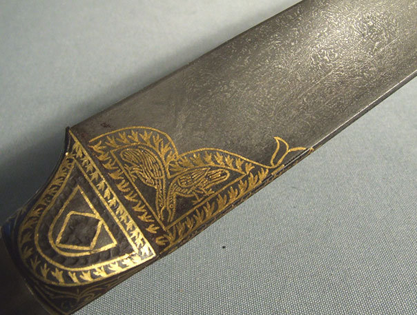 Antique Indo Persian Wootz Dagger Kard