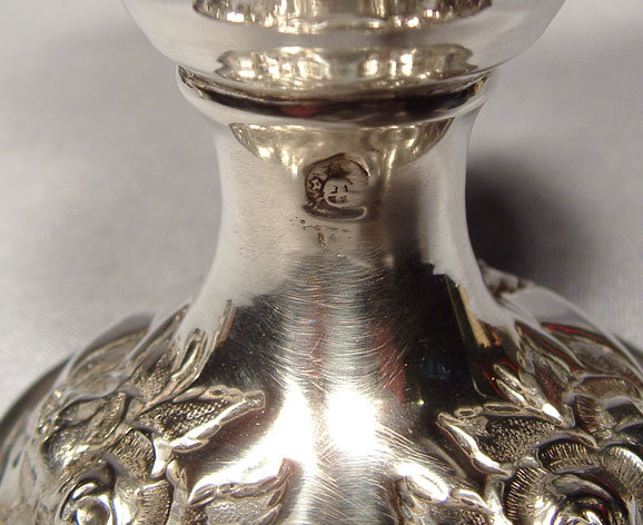 ANTIQUE SILVER JEWISH KIDDUSH CUP VIENNA 1807