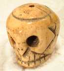 ANTIQUE SKULL BONE PENDANT, 19th CENTURY