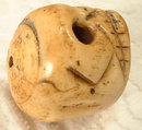 ANTIQUE SKULL BONE PENDANT, 19th CENTURY
