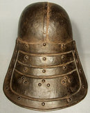 Antique 17th century Cromwellian Lobstertail Helmet Zischagge