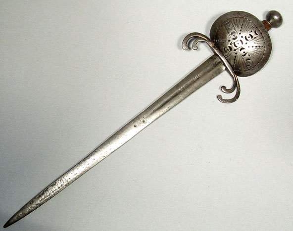 Antique Italian Dagger, Crab Claw Dagger
