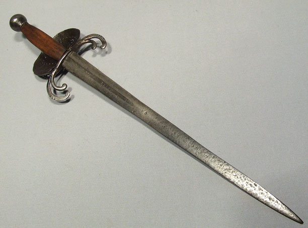 Antique Italian Dagger, Crab Claw Dagger