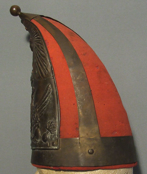 Antique Imperial Russian Napoleonic Helmet Grenadier Mitre
