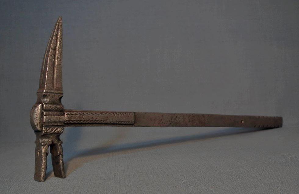 Rare Antique 16th Century (1500 AD-1550 AD) Knight War Hammer