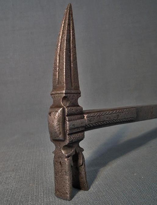Rare Antique 16th Century (1500 AD-1550 AD) Knight War Hammer