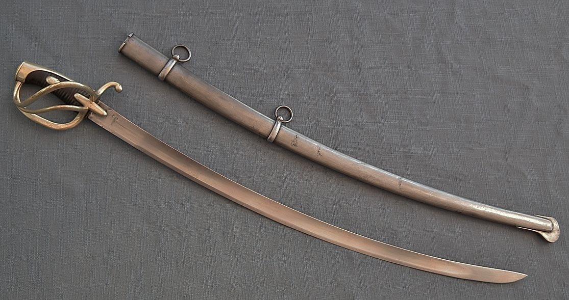 SOLD Antique Napoleonic French Napoleon Light Cavalry Sabre Sword Model AN XI