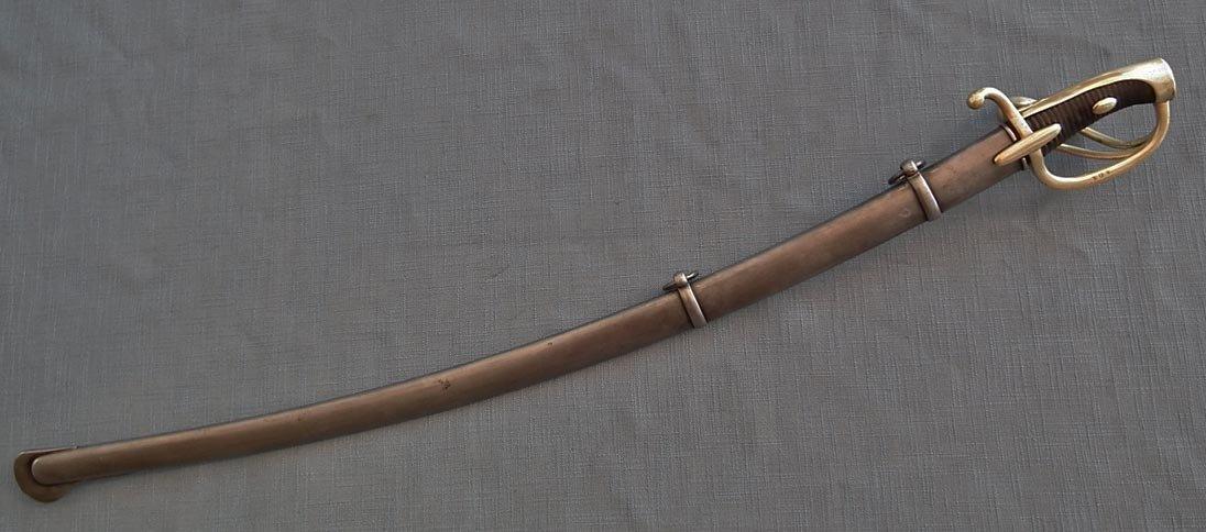 SOLD Antique Napoleonic French Napoleon Light Cavalry Sabre Sword Model AN XI