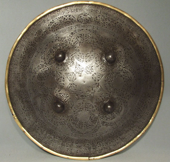 Antique 18th century Indo Persian Separ shield Armour
