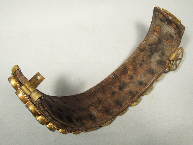 Antique 18th century Turkish Ottoman Belt for Sword Yatagan