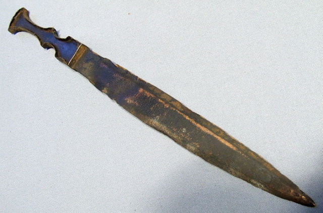 Ancient Luristan Sword, Babylonian Bronze Sword, Dagger