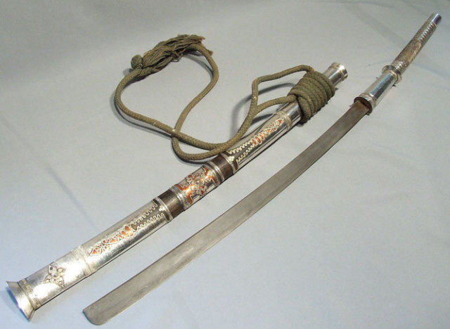 Antique Sword Dha, Dah, circa 1900