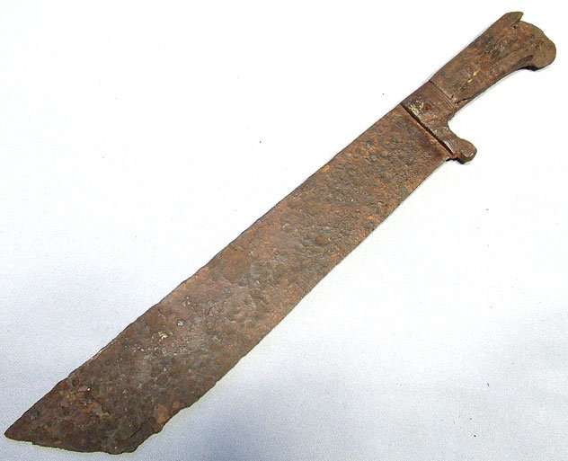 Antique German sword waidblatt, Saxon Hunting sword