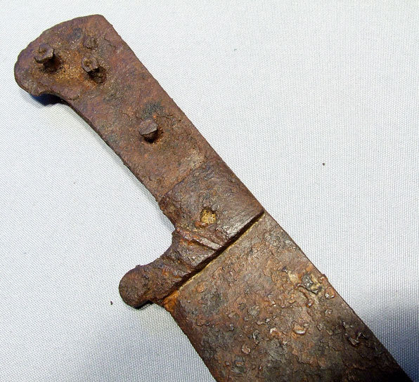 Antique German sword waidblatt, Saxon Hunting sword