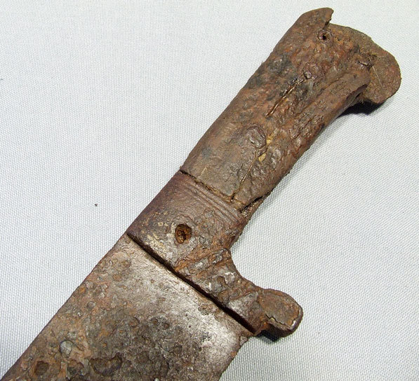 Antique German sword waidblatt, Saxon Hunting sword