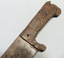 Antique German sword waidblatt, Saxon Hunting sword