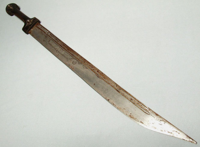 Antique Cossacks Sword, 18th century Russian Kindjal
