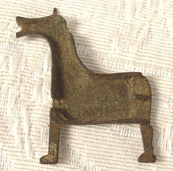 Antique Islamic Bronze Horse, Egypt 12th cen.