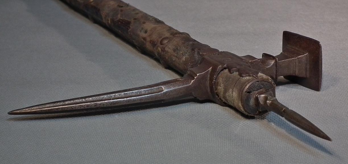 Antique late 16th Century Early 17th Century Polish Nadziak War Hammer