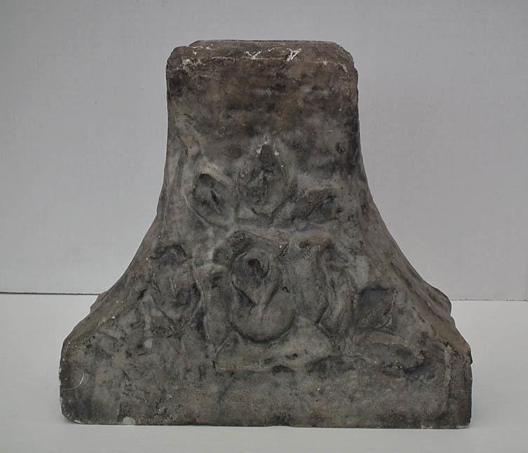 Antique Medieval Romanesque 11th -13th Century Marble Column Base