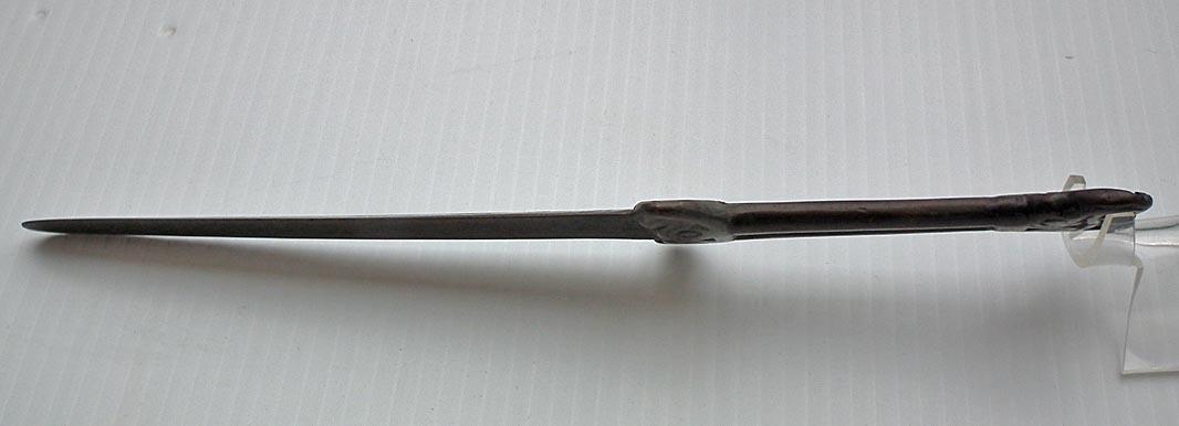 Ancient 5th - 4th century B.C. Scythian Bronze Short Sword Akinakes Acinaces Akinak