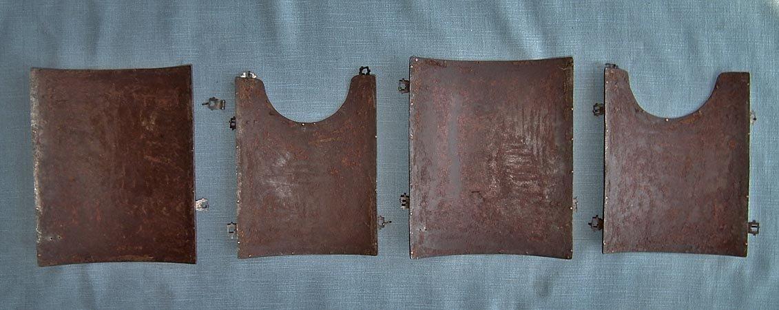 Antique 18th century Indo-Persian Islamic Armour Char-Aina