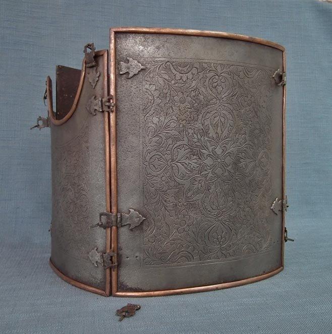 Antique 18th century Indo-Persian Islamic Armour Char-Aina