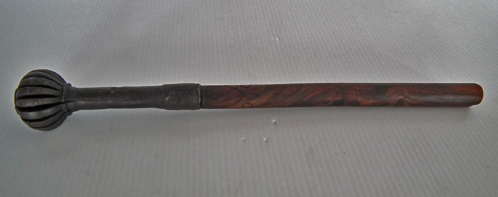 Antique 17th century Islamic Turkish Ottoman or Hungarian Mace Topuz - Buzogányok