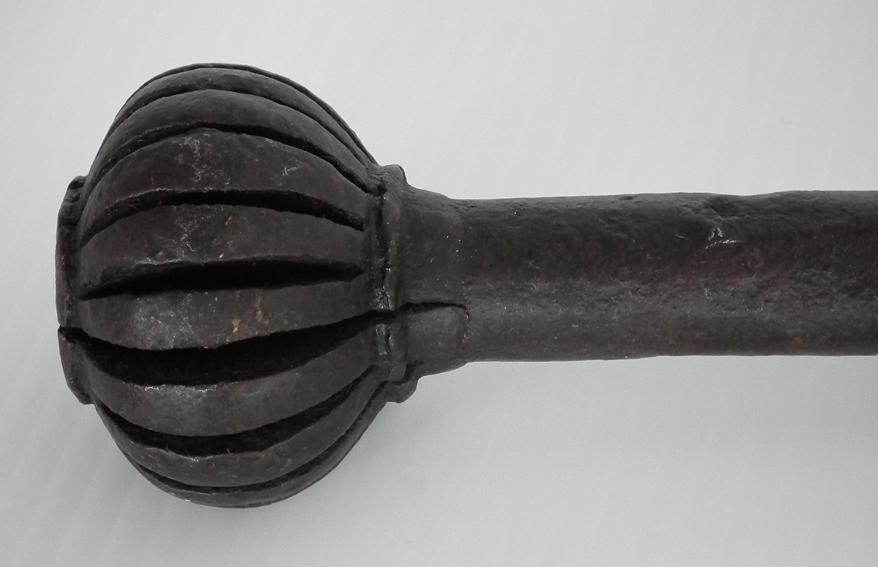 Antique 17th century Islamic Turkish Ottoman or Hungarian Mace Topuz - Buzogányok