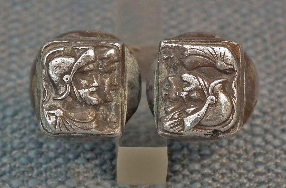 Ancient Roman 1st - 3rd century A.D. legionary Soldier Silver Ring