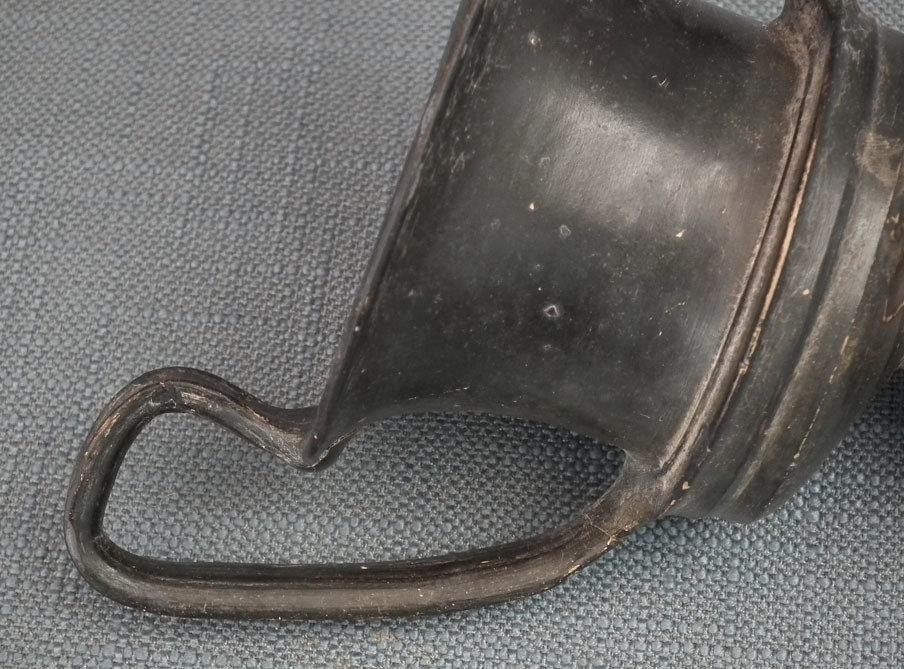 Rare Ancient South Italian Greek Or Etruscan 400 B.C Pottery Wine Cup Kantharos