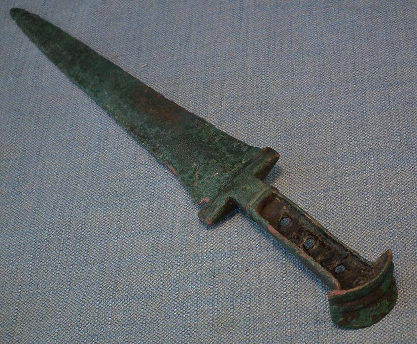 Ancient Bronze Sword Dagger Western Asiatic 1200 – 1000 B.C.