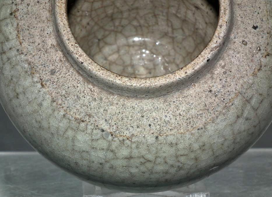 Antique Chinese Yuan Dynasty Crackle – Glaze Ge Type Ceramic Jar