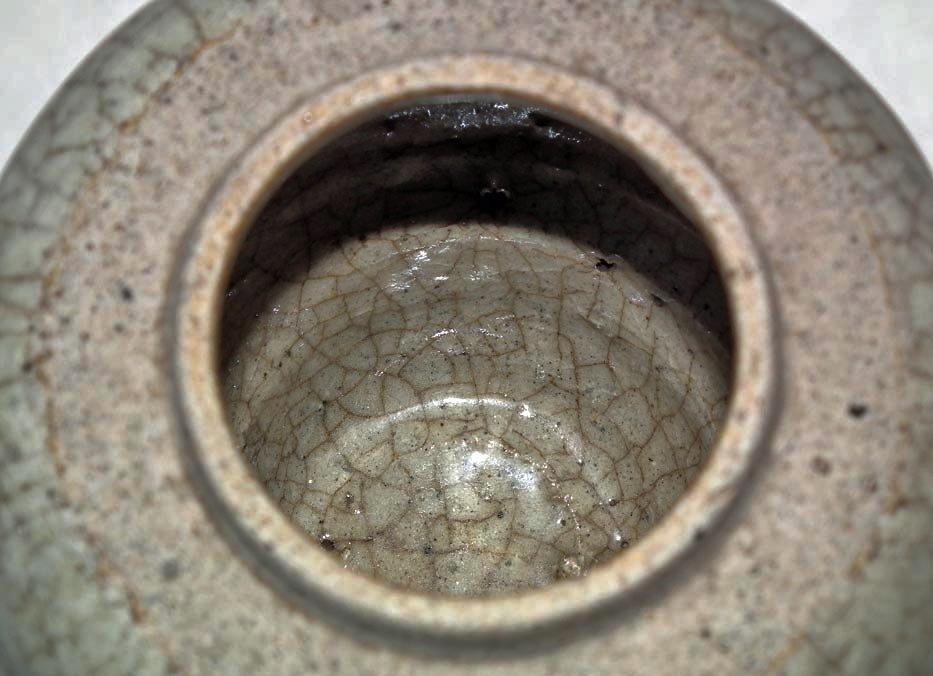 Antique Chinese Yuan Dynasty Crackle – Glaze Ge Type Ceramic Jar