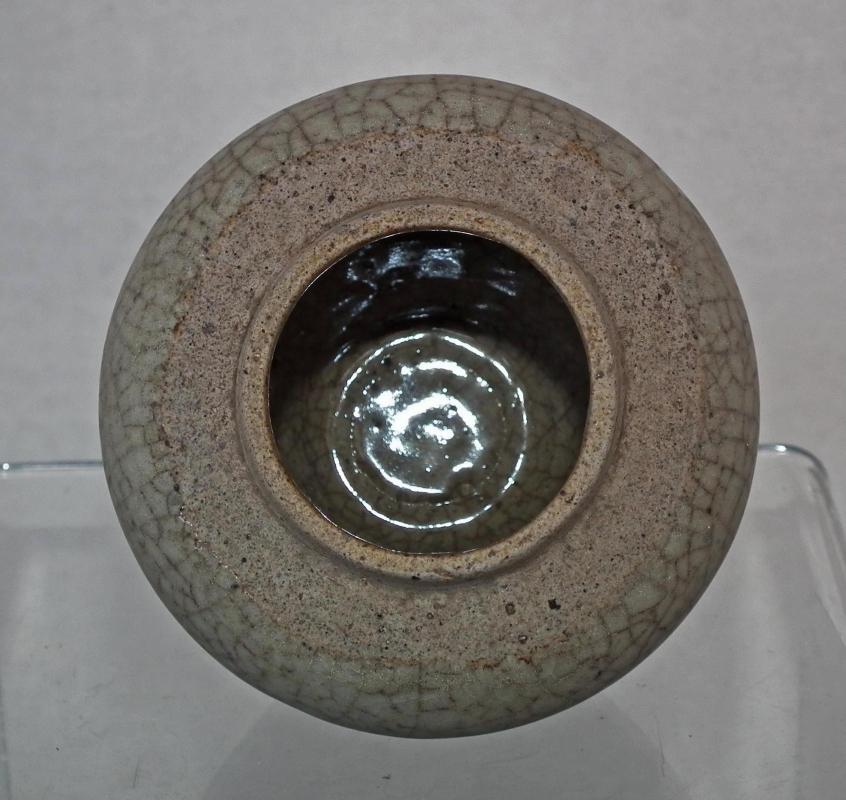 Antique Chinese Yuan Dynasty Crackle – Glaze Ge Type Ceramic Jar
