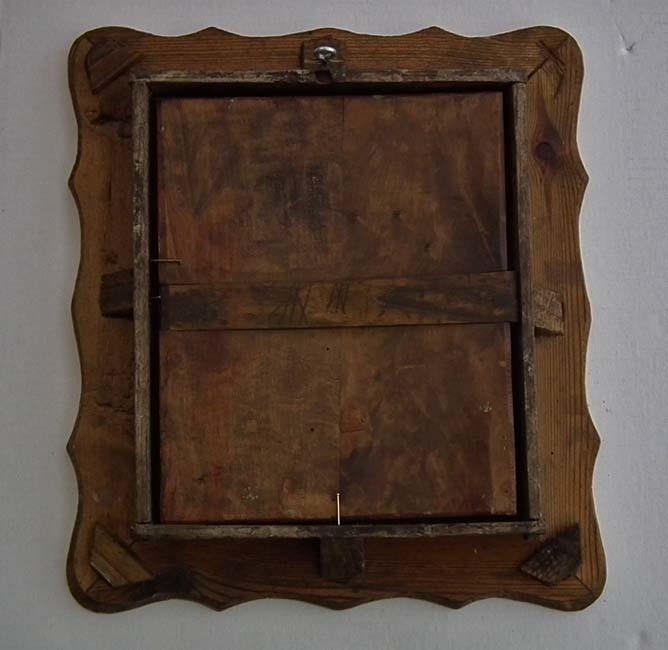Antique 19th century Russian Orthodox St. John Icon Nevyansk School