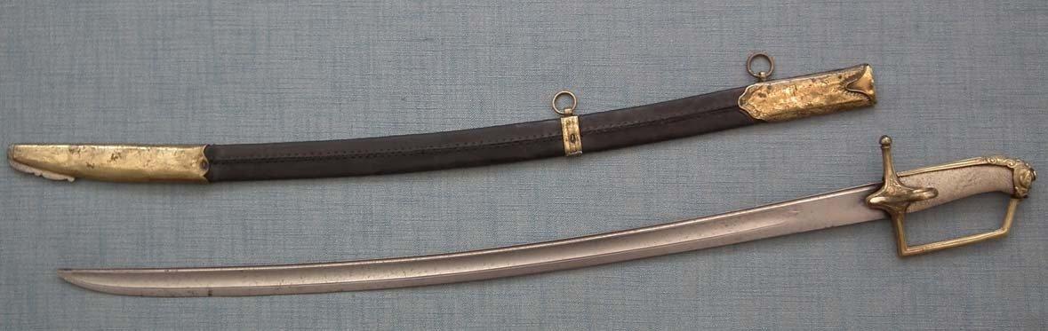 Antique 18th Century Russian Or Polish Officer Sword Sabre