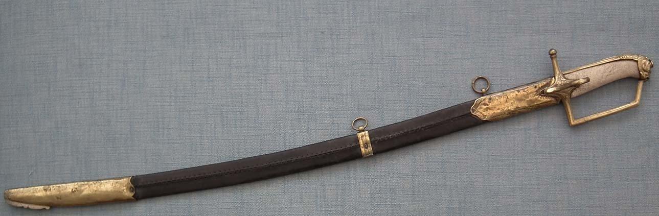 Antique 18th Century Russian Or Polish Officer Sword Sabre