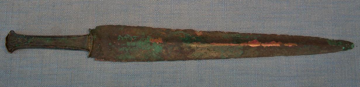 Ancient Western Asiatic Bronze Sword Dagger 1200-900 B.C