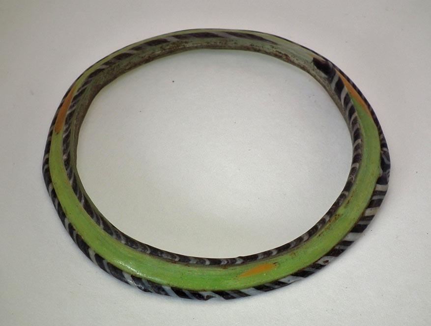 Ancient Roman Glass Bracelet Bangle 1st - 3rd Century AD