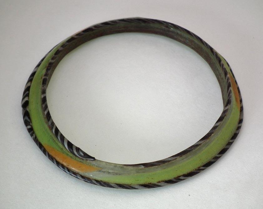 Ancient Roman Glass Bracelet Bangle 1st - 3rd Century AD