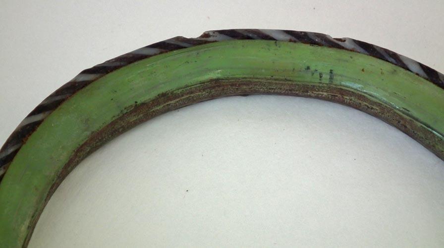 Ancient Roman Glass Bracelet Bangle 1st - 3rd Century AD