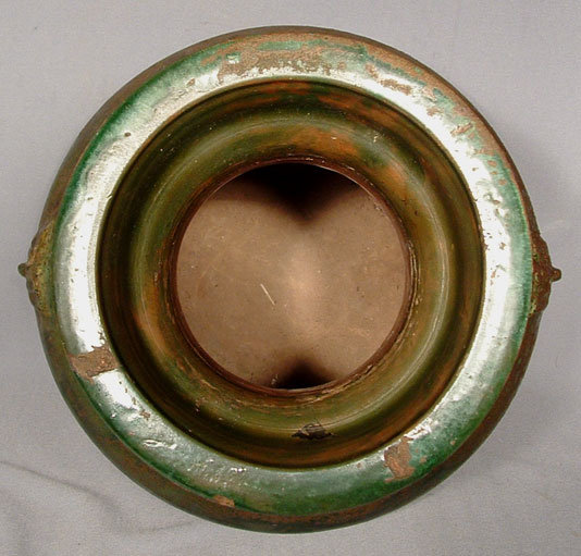Ancient Chinese Ceramic Vase Hu, Han Dynasty
