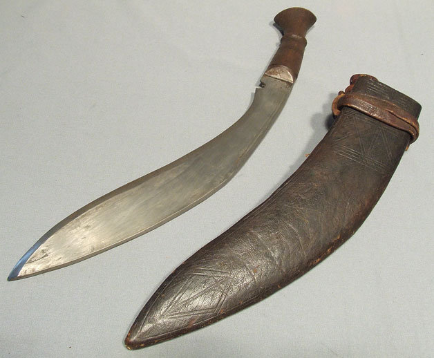 Antique Sword Kukri Knife Gurkhas, Nepal, 19th century