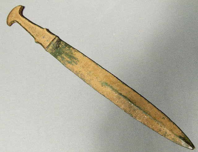 Ancient Bronze Sword Babylonian Luristan, 13th-12th century BC
