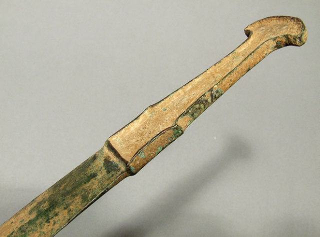 Ancient Bronze Sword Babylonian Luristan, 13th-12th century BC