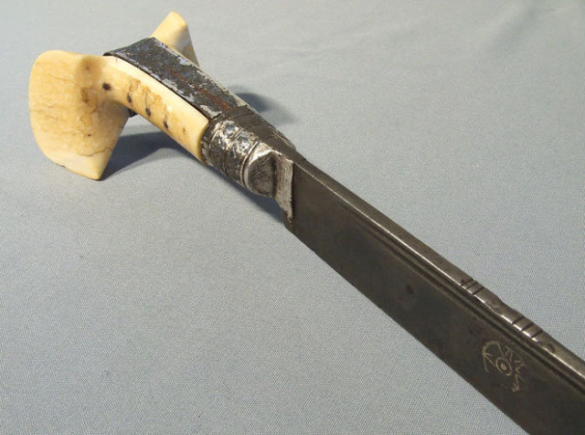 Antique Sword Yatagan Turkish, 18th-19th Century