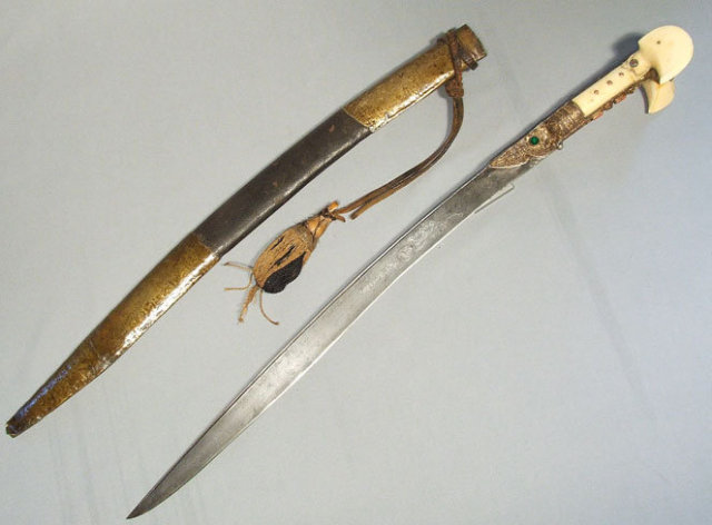 Turkish Sword Yatagan, 18th-19th century