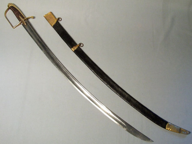 Antique Hussar Sword Saber, 18th century