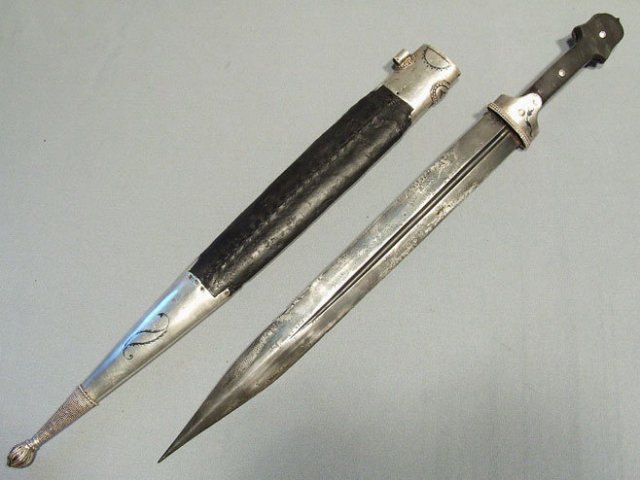 Antique Russian Sword Dagger Kindjal, 19th century